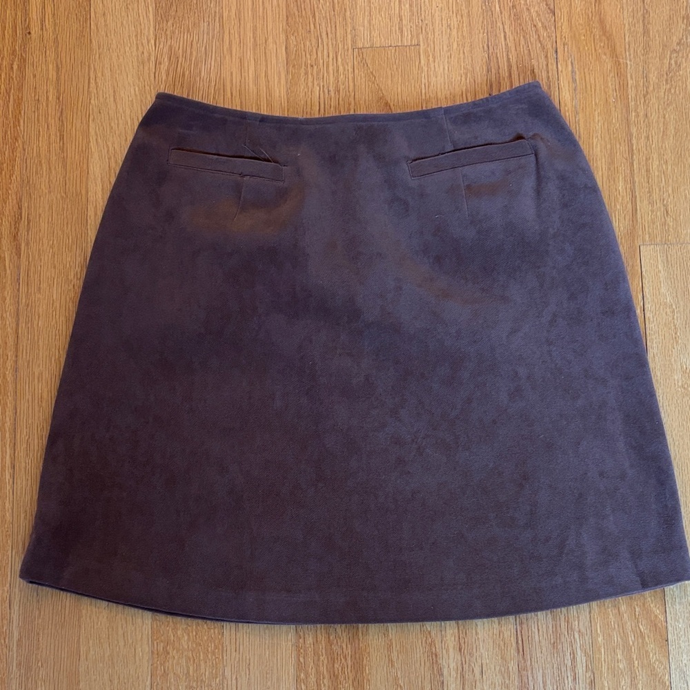 Express Chocolate Mini Skirt